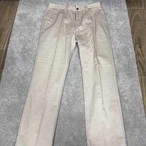 Mountain Khakis Pants Mens 35x32 Beige Slim Fit Chino Straight Leg Casual